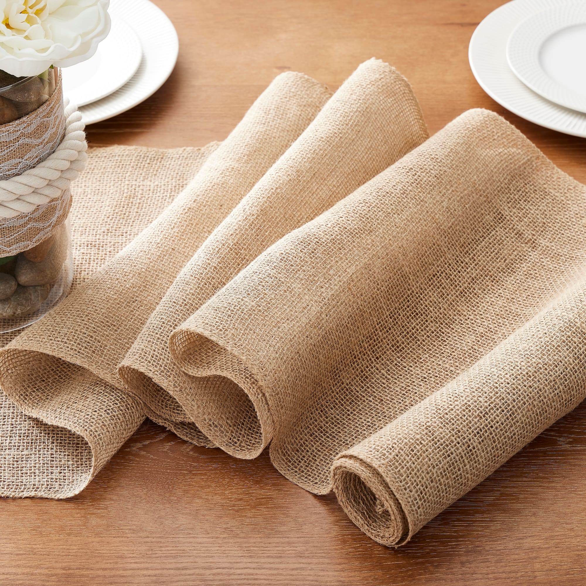 12 Pack: Open Weave Burlap Runner by Ashland™